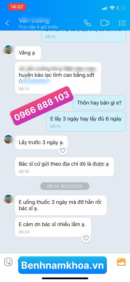 Phản hồi chữa bệnh lậu uy tín -29-0
